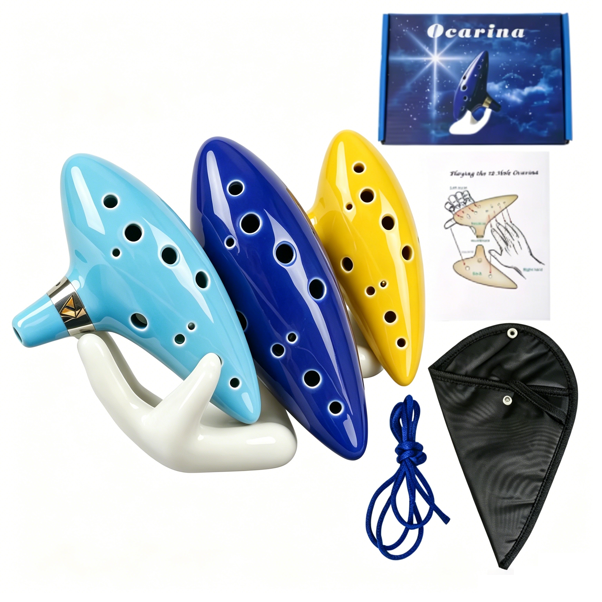 Ocarina Ceramic - Miwayer Classic Alto C Ceramic Ocarina