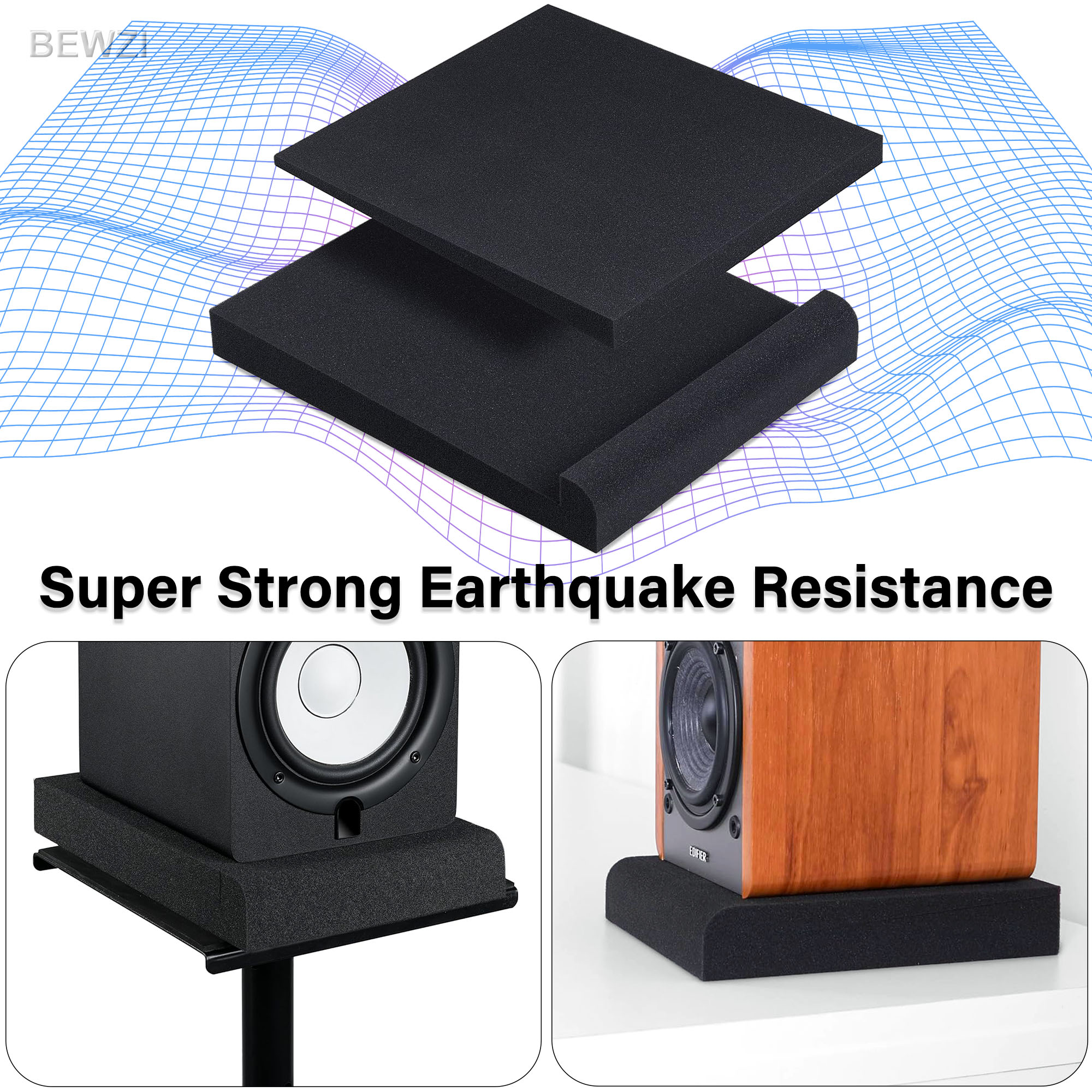Studio Monitor Speaker - Studio Monitor Speaker Base Acoustic Isolation