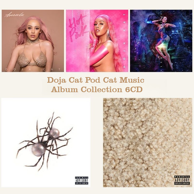 Doja Cat 6CD Music Album Colle - Audio Music Of ulasan dan harga