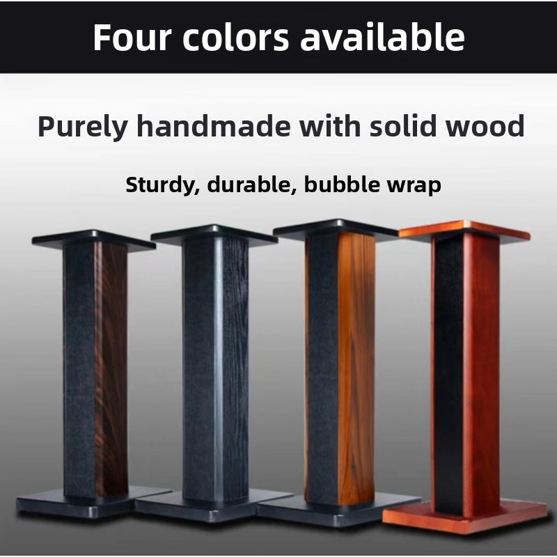 ‌Solid Wood Speaker Stand-Desk - Studio Monitor Speaker ulasan dan harga