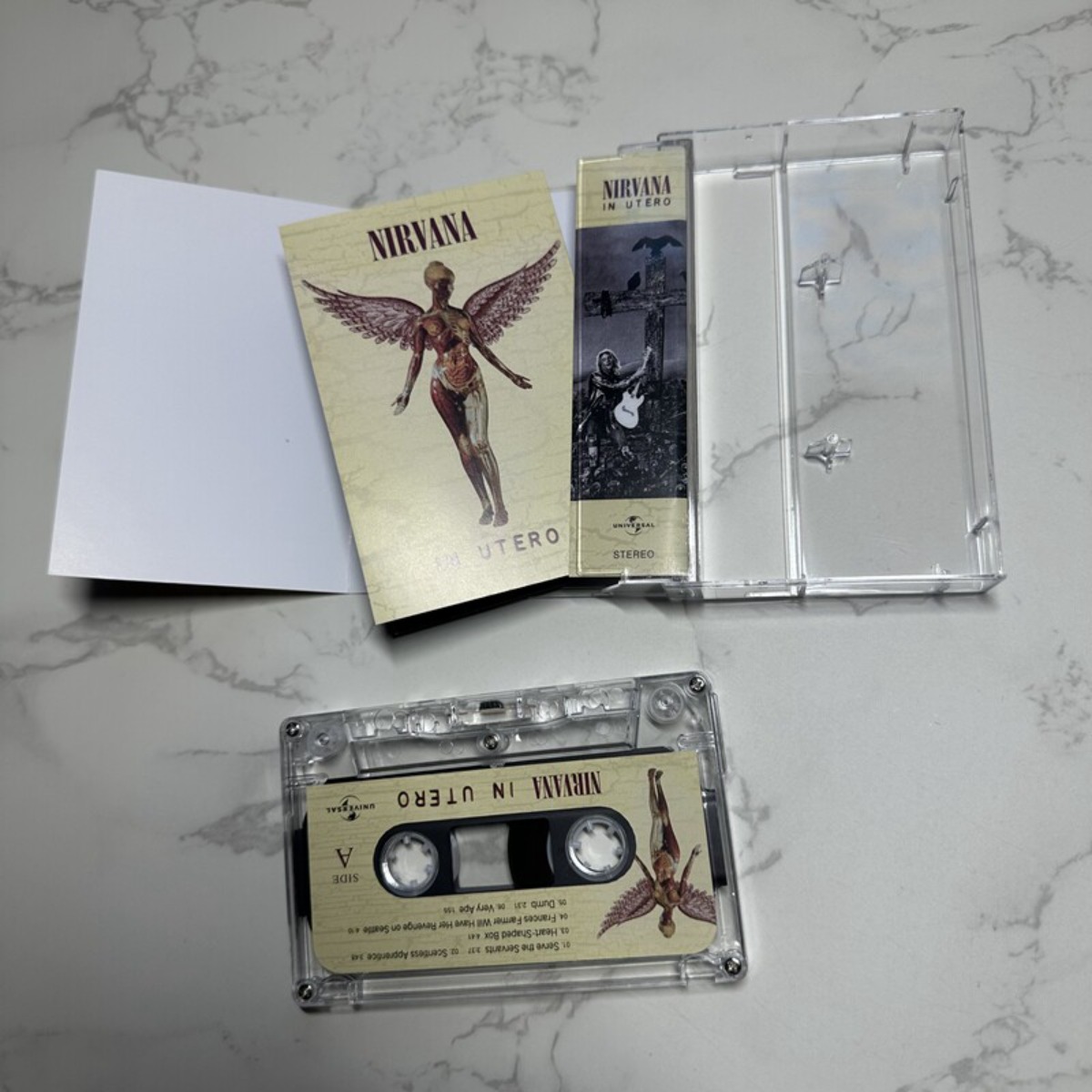 Nirvana in Utero Cassette Tape - Audio Music Of ulasan dan harga