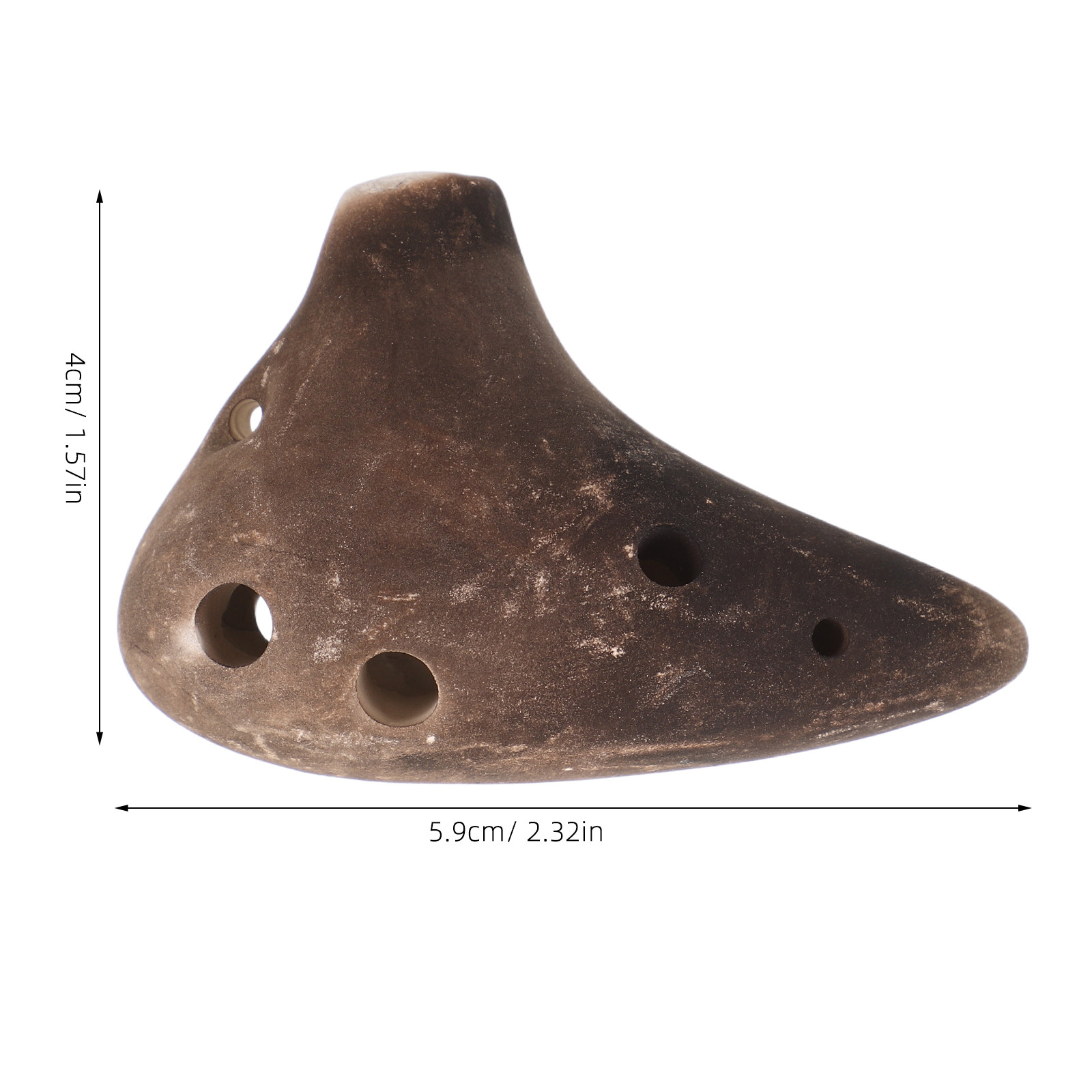 Tiny 6 Hole Ocarina Flute Cera - Ocarina Ceramic ulasan dan harga