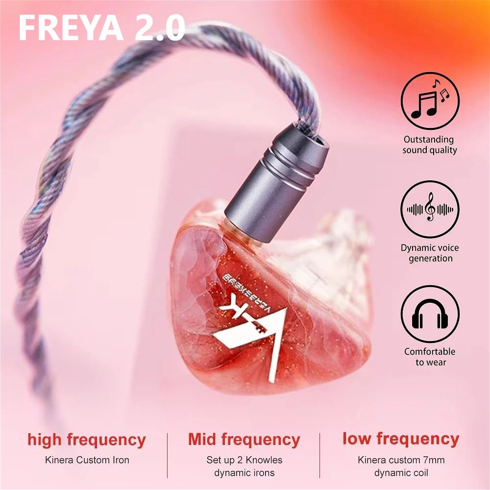 Kinera Freya 2.0 1DD+3 Knowles - Audio Music Technology ulasan dan harga