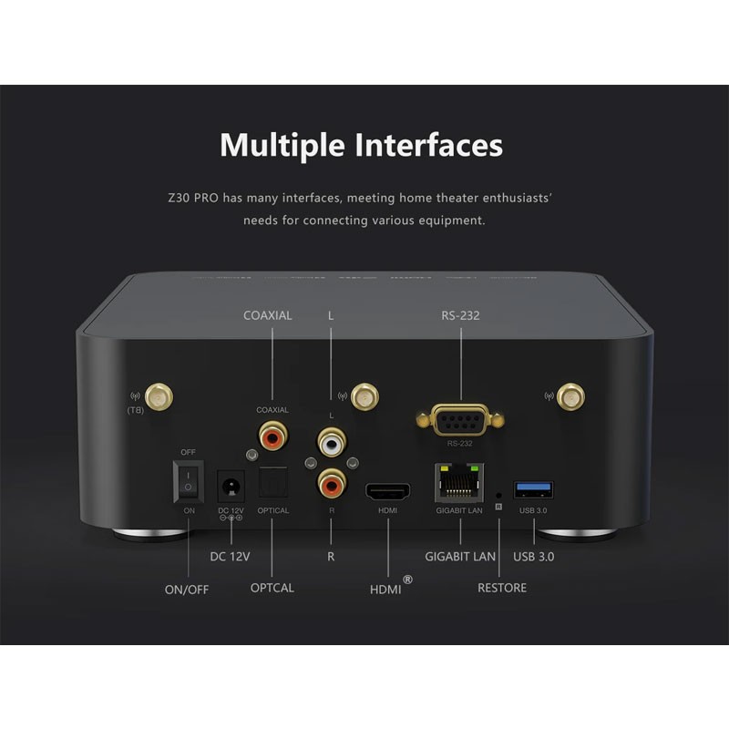 ZIDOO Z30 PRO 8K Music Player  - Music Audio Pro ulasan dan harga