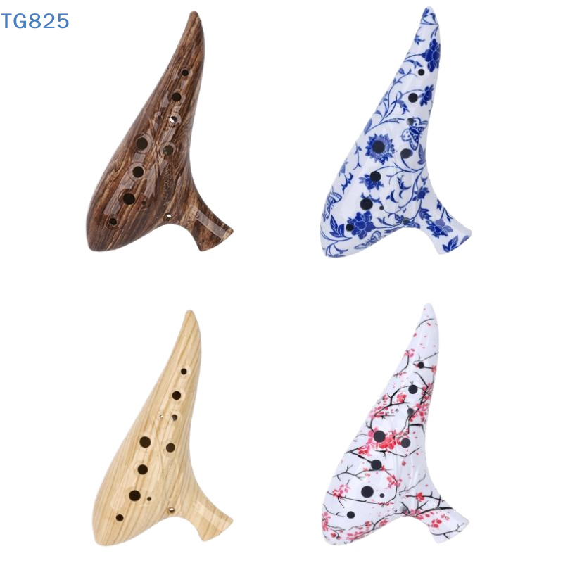 【AN】【AN】12 Hole Ocarina Instru - Ocarina Ceramic ulasan dan harga