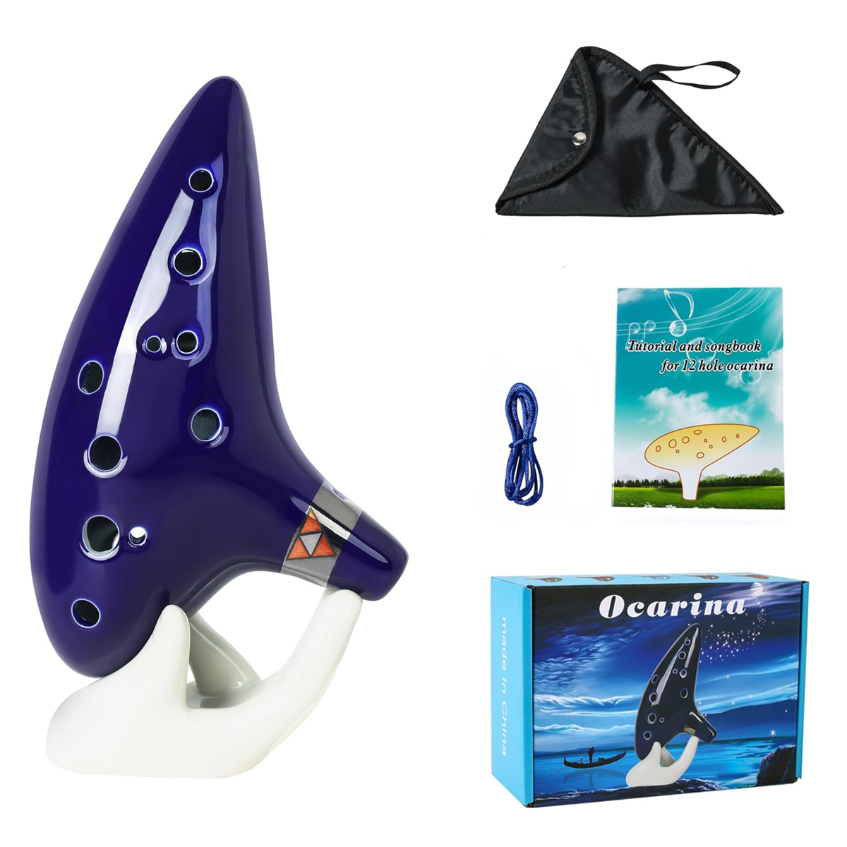 New 12-Tone Alto C Ceramic Oca - Ocarina Ceramic ulasan dan harga