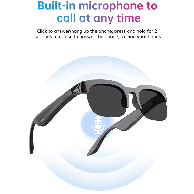 Lenovo BT Smart Audio Glasses  - Audio Music For Video ulasan dan harga