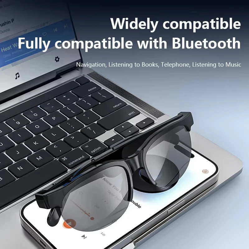 Lenovo BT Smart Audio Glasses  - Audio Music For Video ulasan dan harga