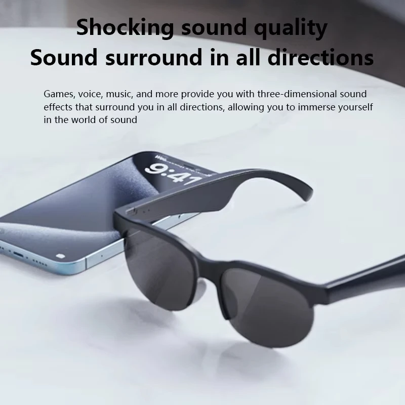 Lenovo BT Smart Audio Glasses  - Audio Music For Video ulasan dan harga