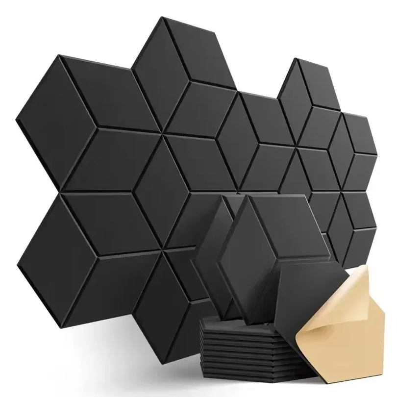 12 Pcs Self-Adhesive Hexagon S - Studio Monitor Speaker ulasan dan harga