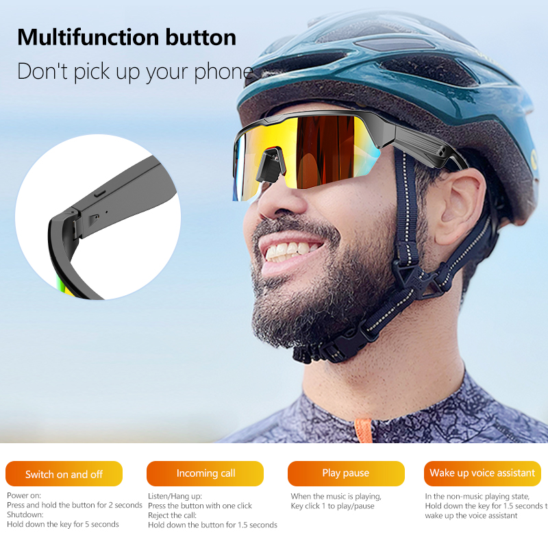 Cycling Running Bluetooth Smar - Audio Music Technology ulasan dan harga