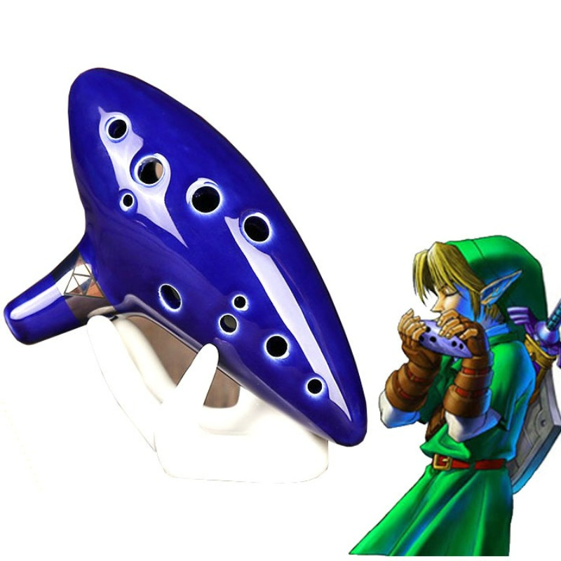 The Legend of Zelda Ocarina of - Ocarina Ceramic ulasan dan harga