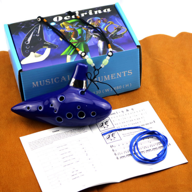 The Legend of Zelda Ocarina of - Ocarina Ceramic ulasan dan harga