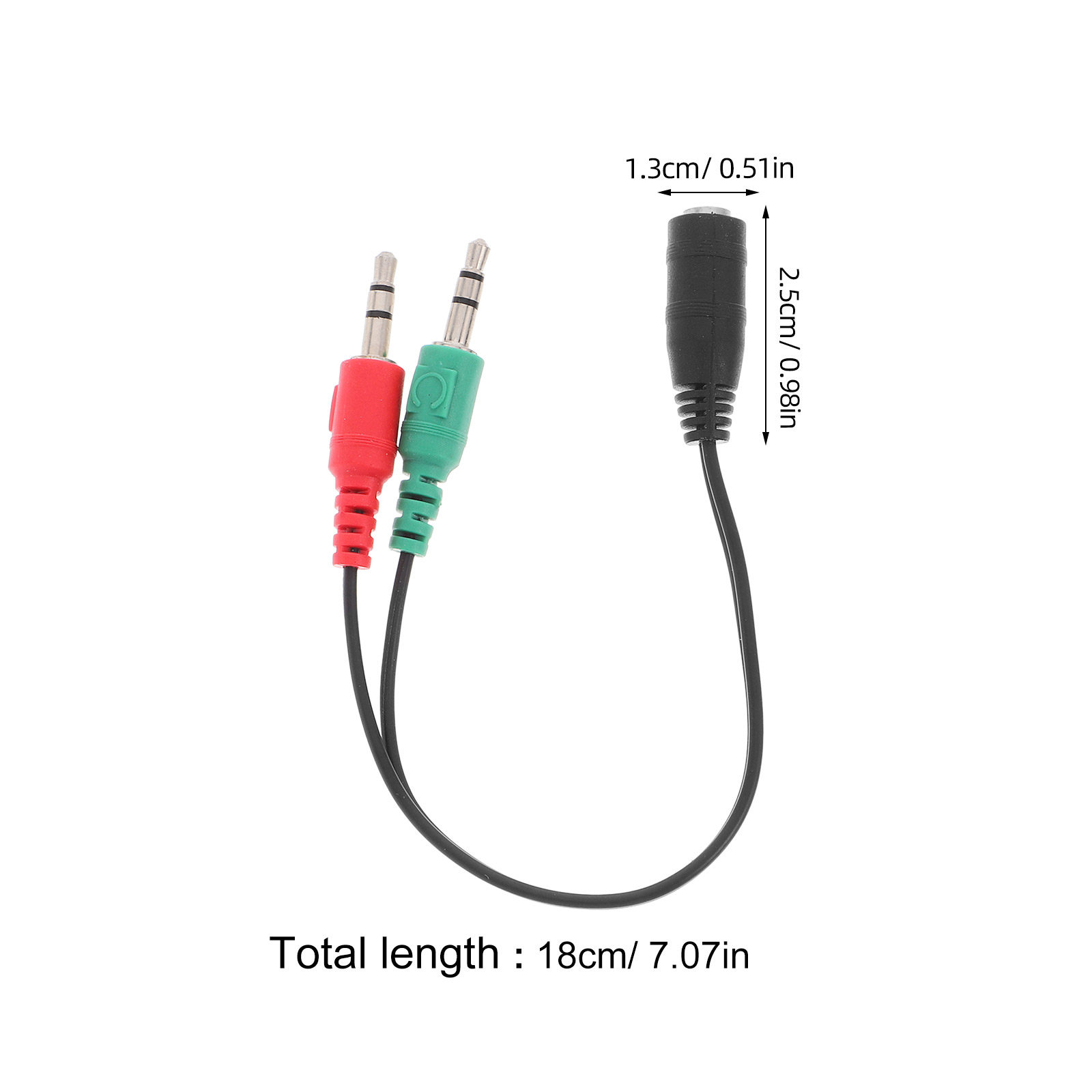 Audio Splitter Cable 3.5mm Dua - Audio Music Technology ulasan dan harga