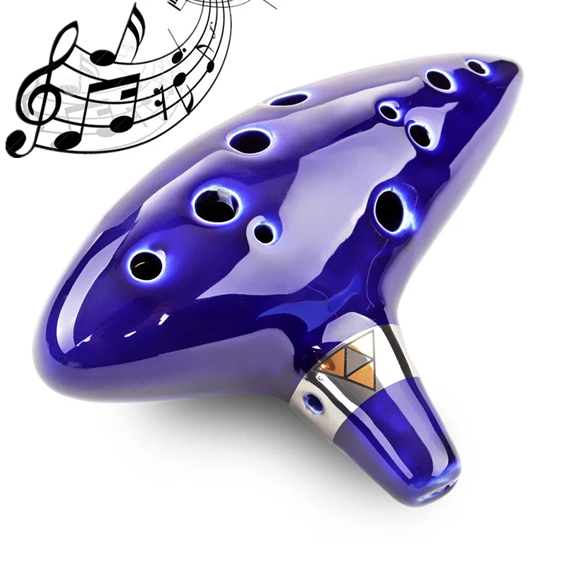 Ocarina Ceramic Legend Of 12 H - Ocarina Ceramic ulasan dan harga