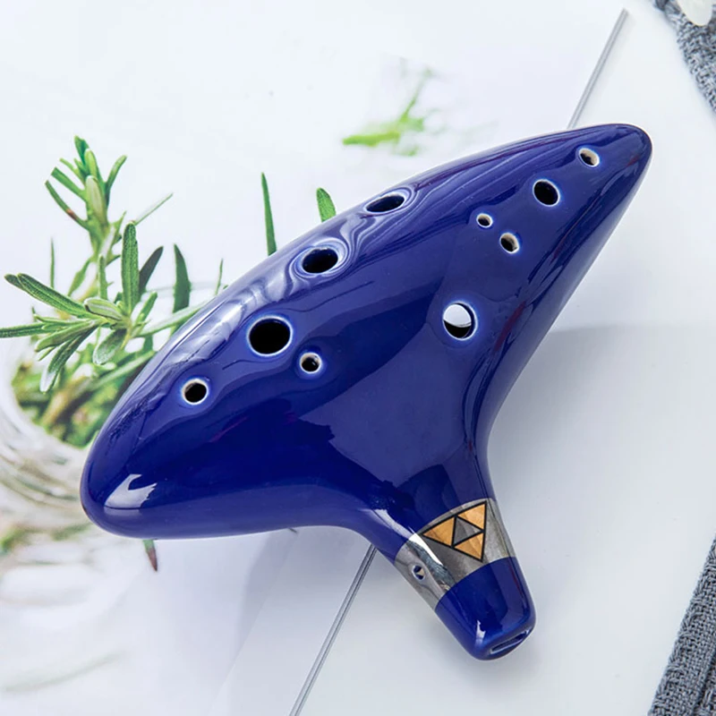 Ocarina Ceramic Legend Of 12 H - Ocarina Ceramic ulasan dan harga