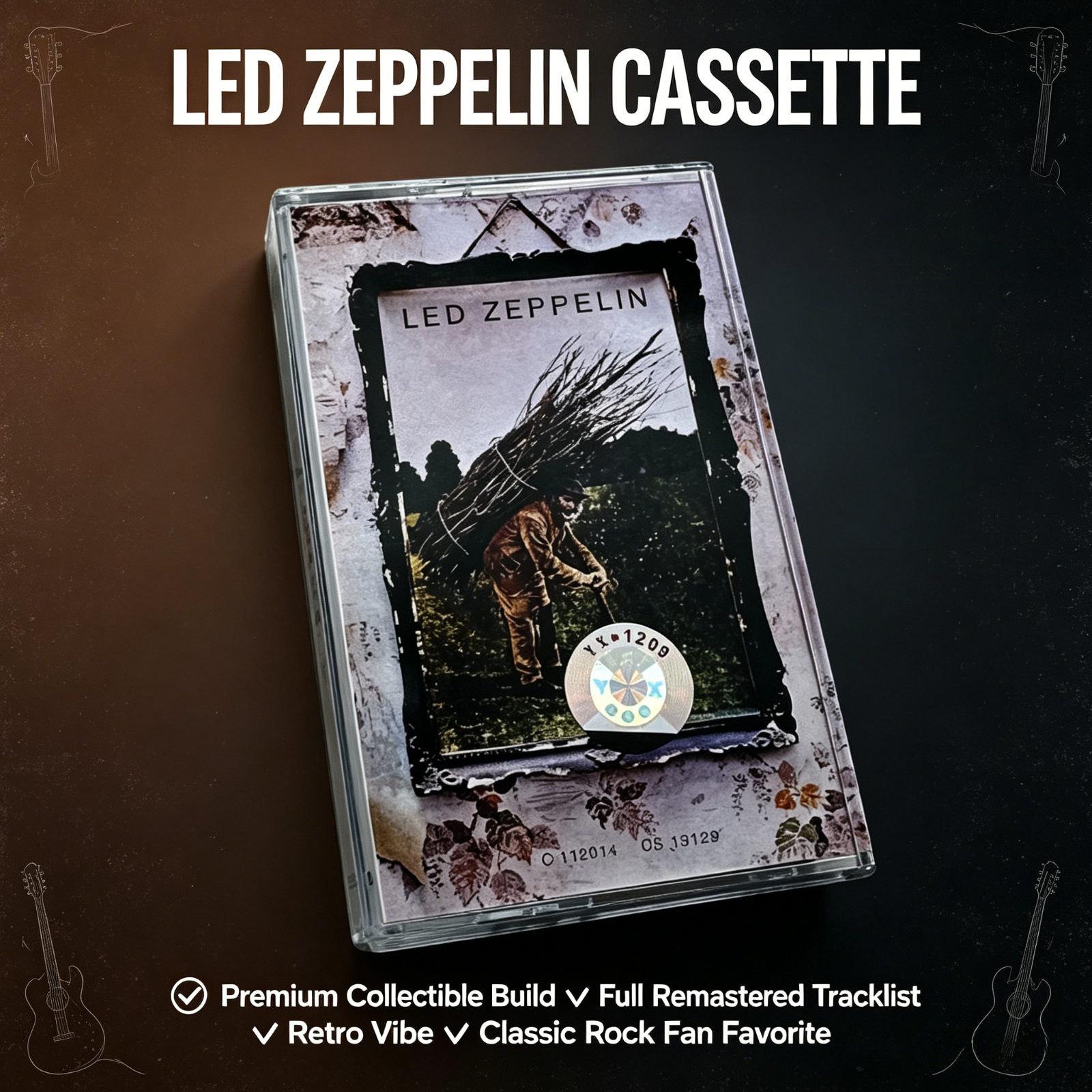 Led Zeppelin IV Classic Rock C - Audio Music Of ulasan dan harga