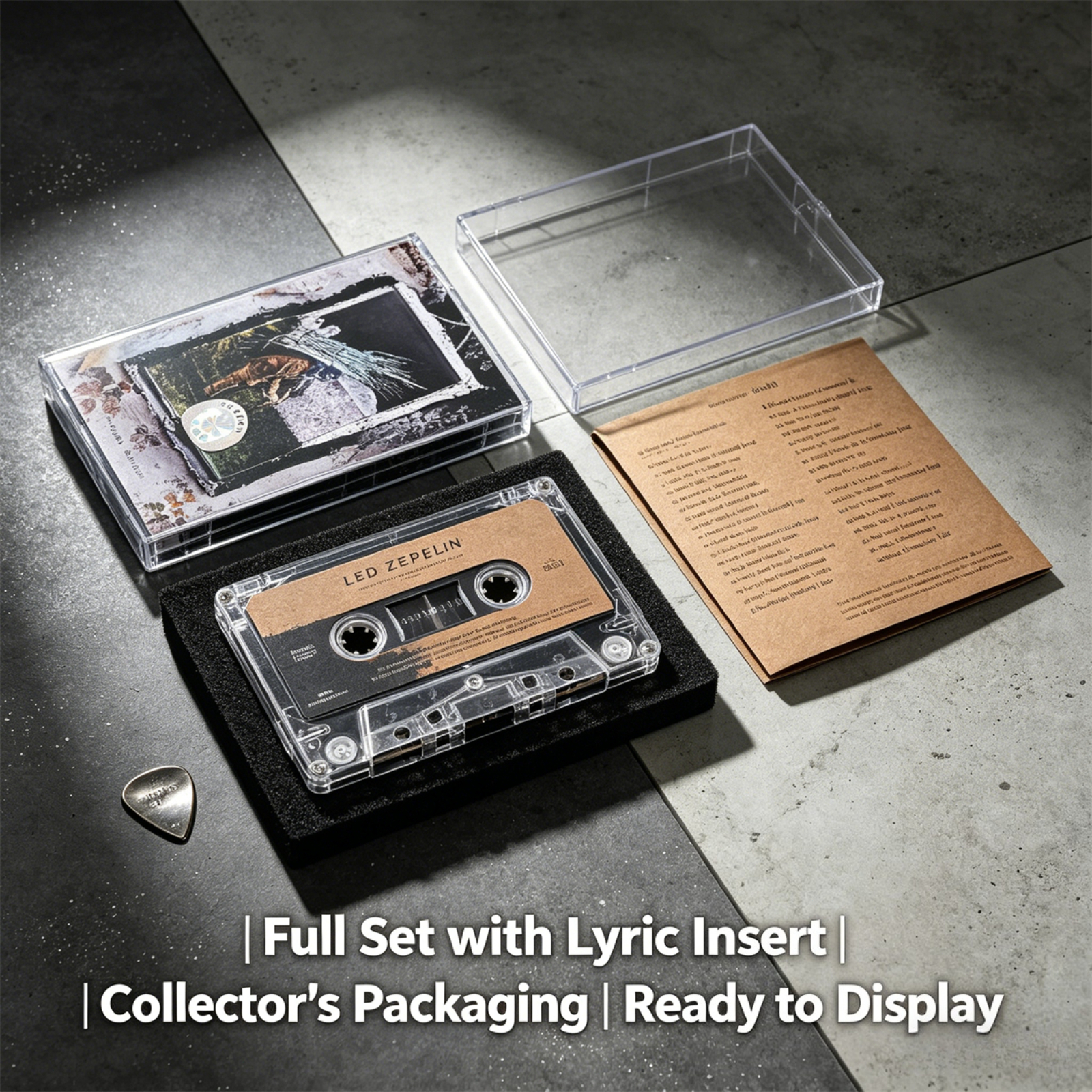 Led Zeppelin IV Classic Rock C - Audio Music Of ulasan dan harga