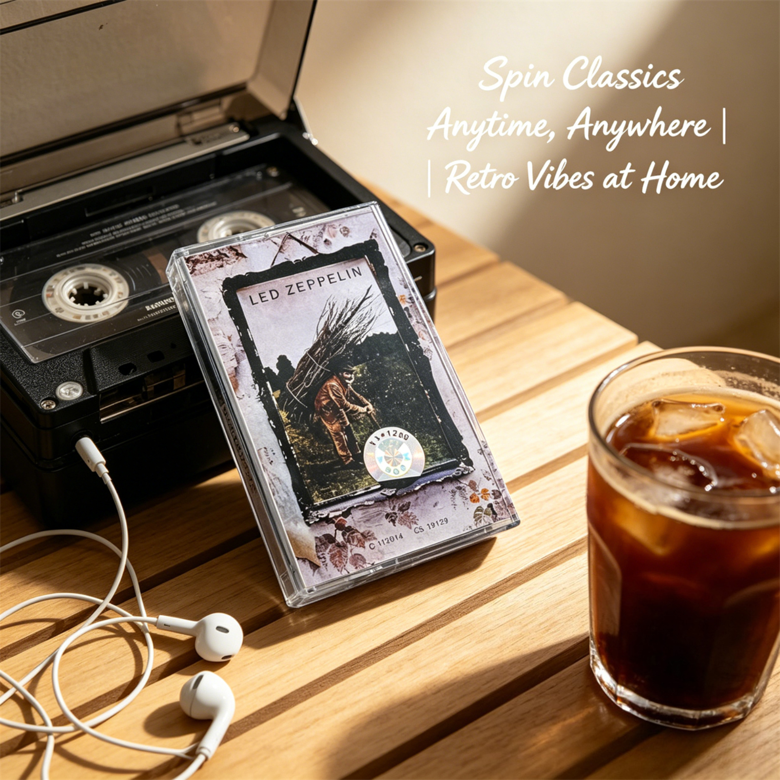 Led Zeppelin IV Classic Rock C - Audio Music Of ulasan dan harga