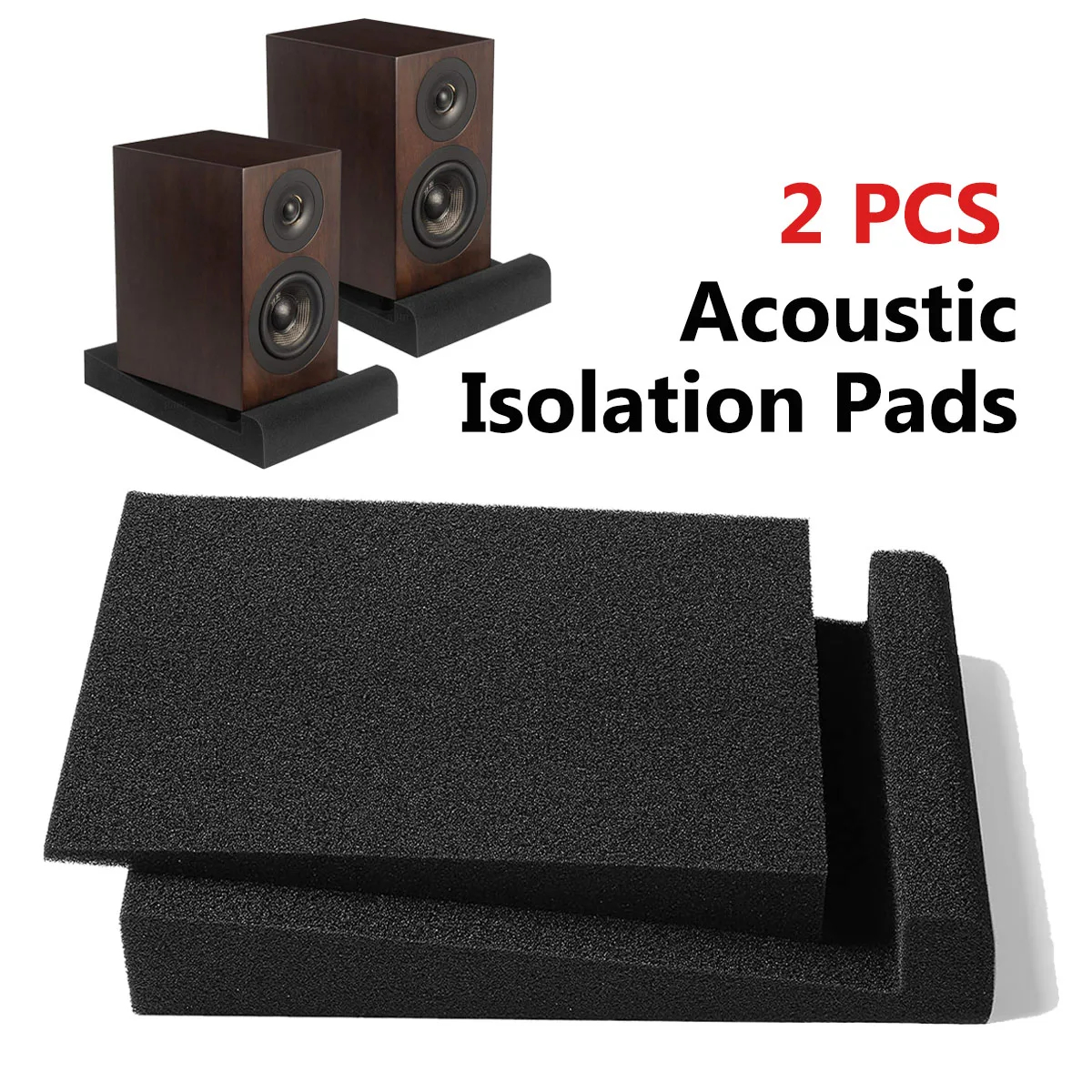 1 Set 30x20x4.5cm Sponge Studi - Studio Monitor Speaker ulasan dan harga