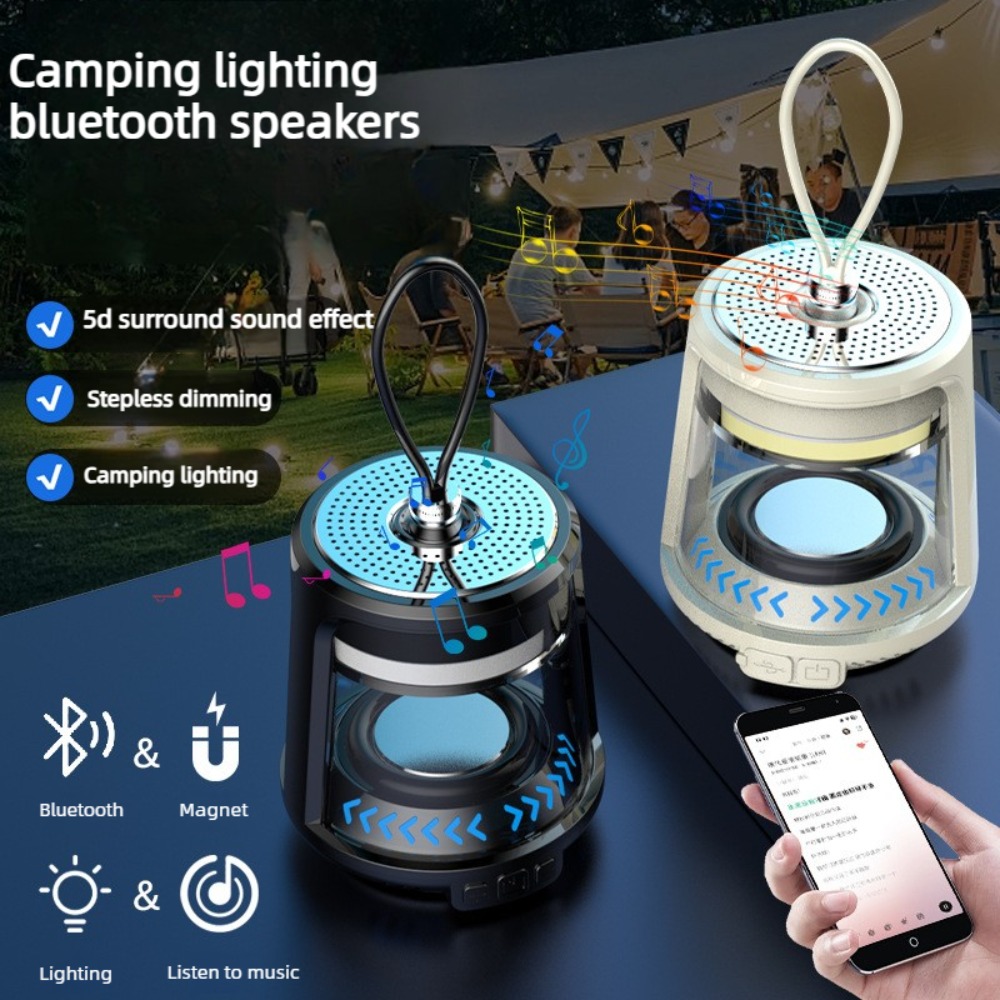Rechargeable Camping Lantern W - Audio Music Spotify ulasan dan harga