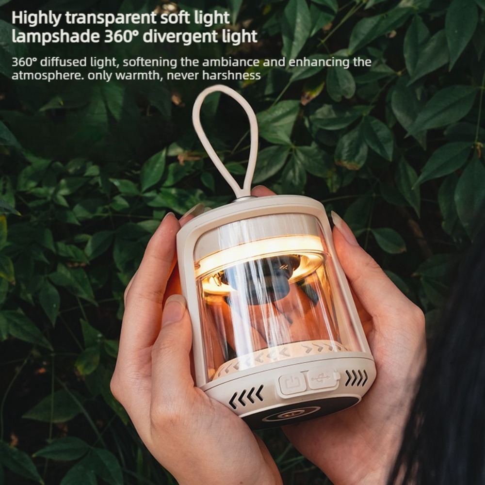 Rechargeable Camping Lantern W - Audio Music Spotify ulasan dan harga