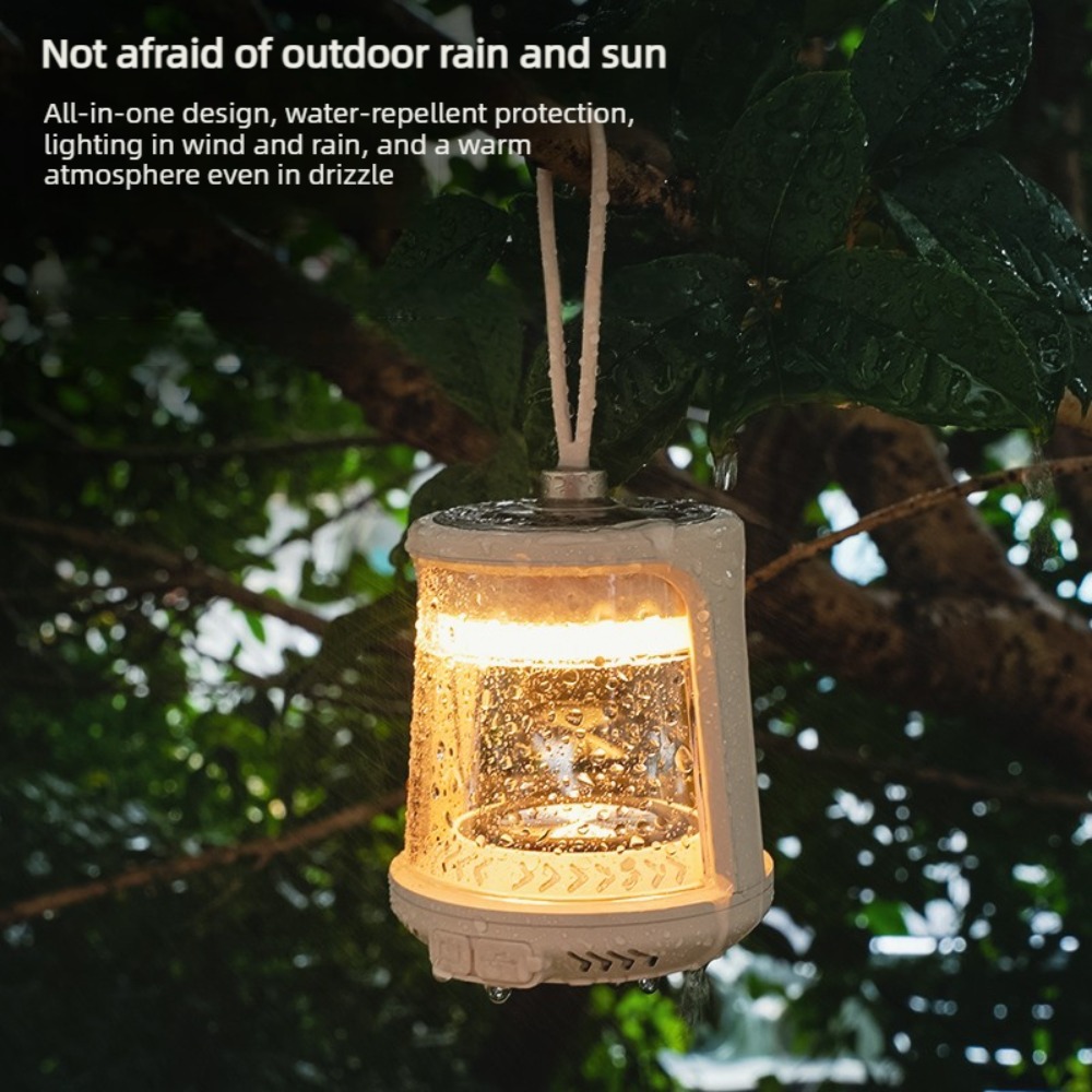 Rechargeable Camping Lantern W - Audio Music Spotify ulasan dan harga