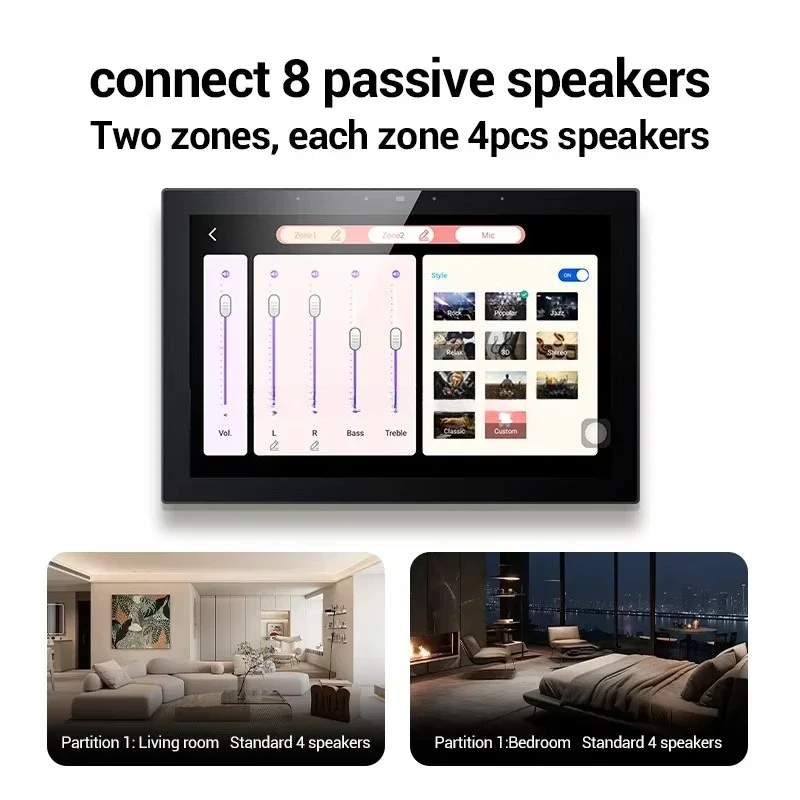 10-Inch Smart Home Automation  - Audio Music For Background ulasan dan harga