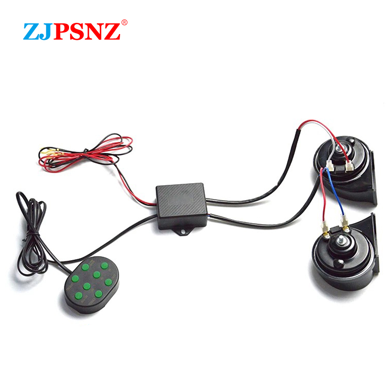 12V 8 Tones Musical Air Horn E - Audio Music Box ulasan dan harga