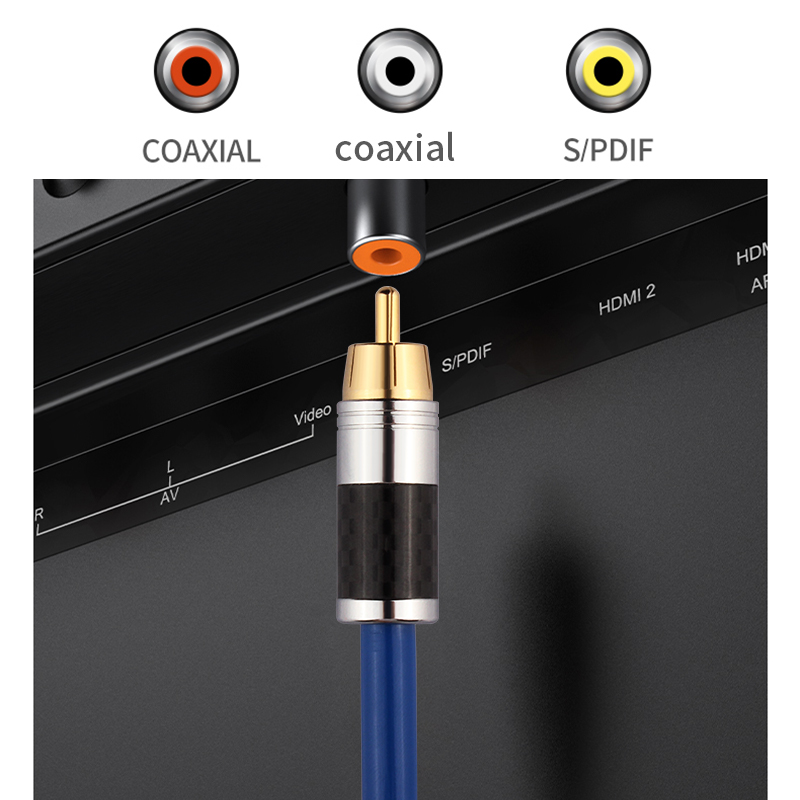 7N OCC RCA Audio Cable Male to - Audio Music Box ulasan dan harga
