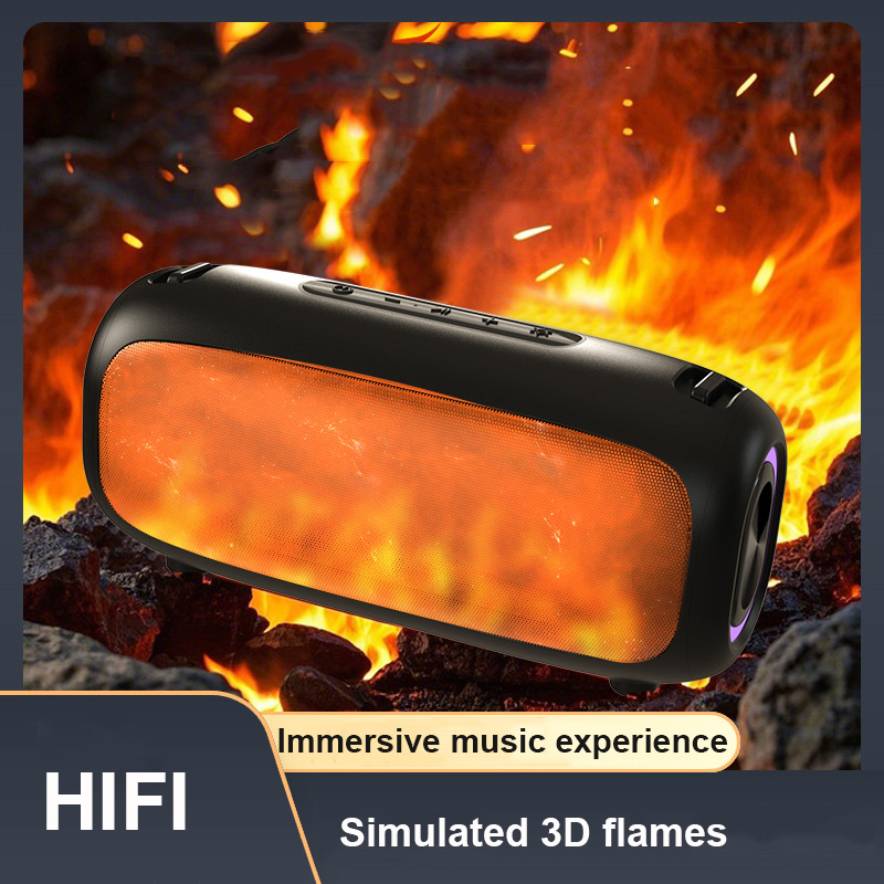 3D Realistic Flames Wireless B - Audio Music Spotify ulasan dan harga