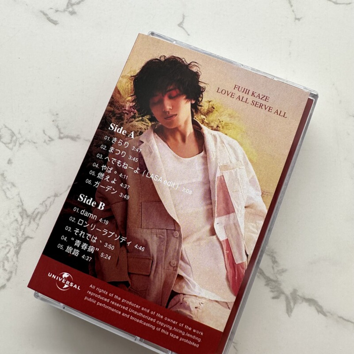 Fujii Kaze LOVE ALL SERVE ALL  - Audio Music Of ulasan dan harga