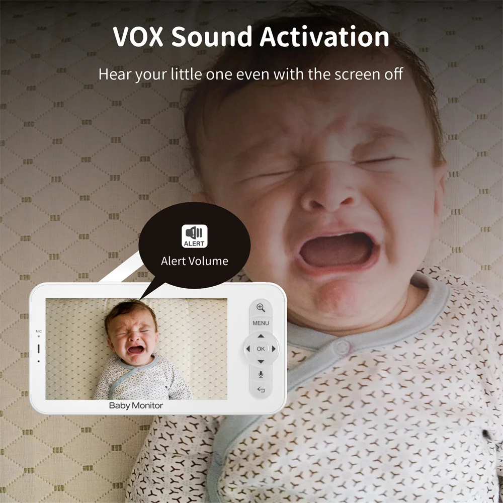 Babystar 5 Inch Wifi Baby Moni - Audio Music Network ulasan dan harga
