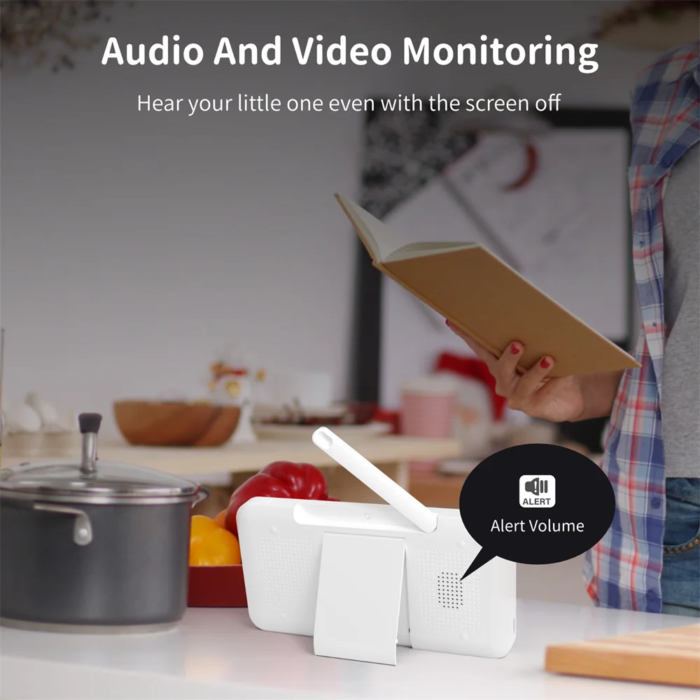 Babystar 5 Inch Wifi Baby Moni - Audio Music Network ulasan dan harga