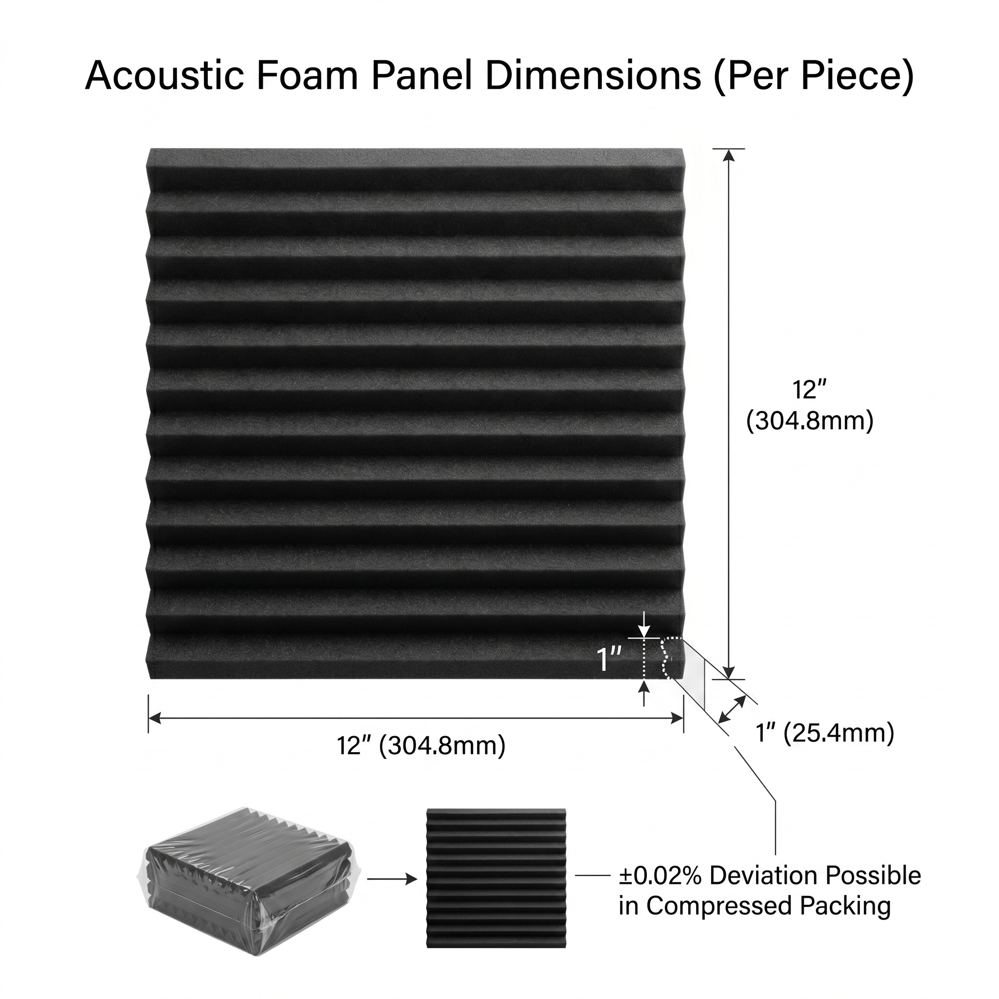 52 Pack Black Acoustic Foam Pa - Studio Monitor Speaker ulasan dan harga