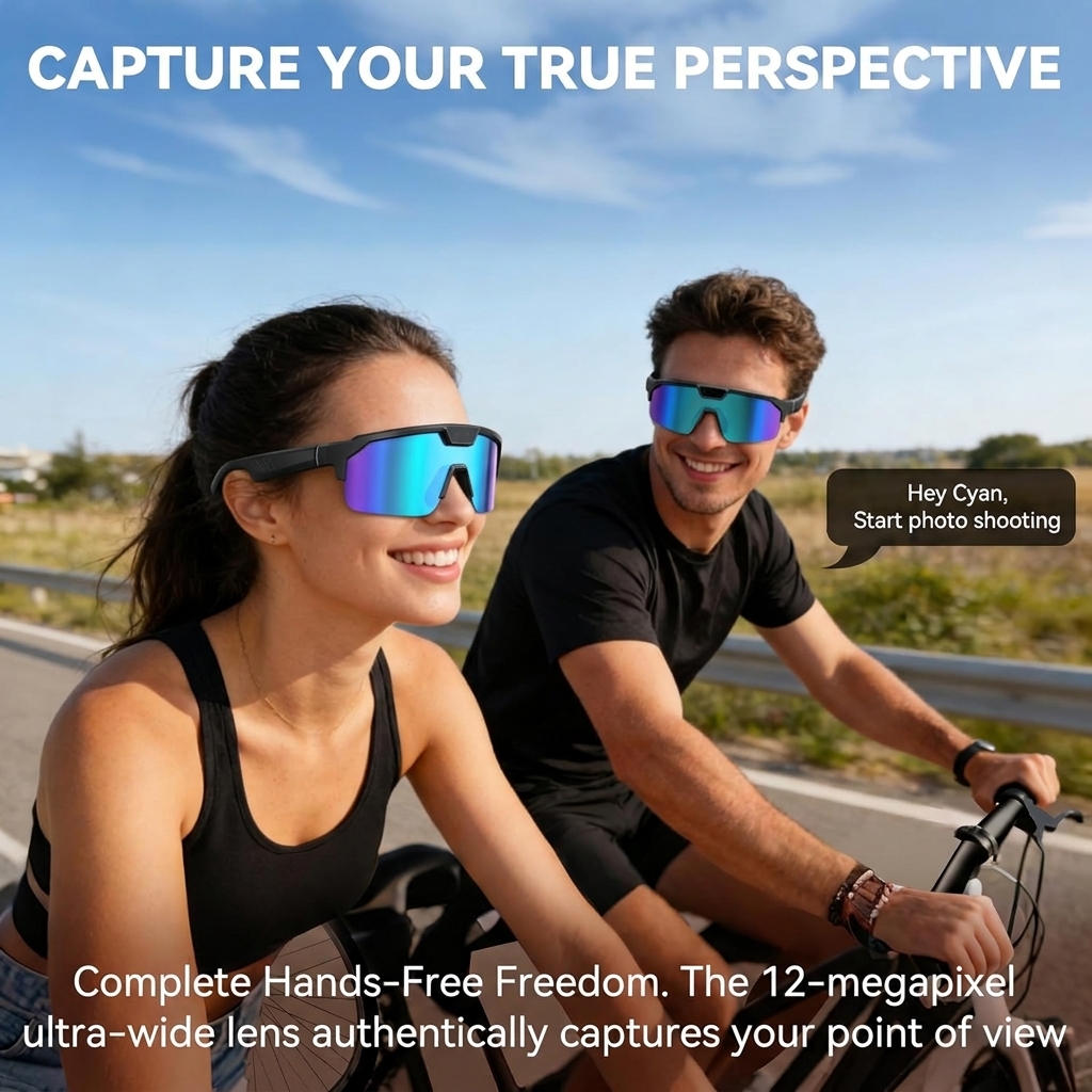2026New AI Smart Glasses 1200P - Audio Music For Video ulasan dan harga