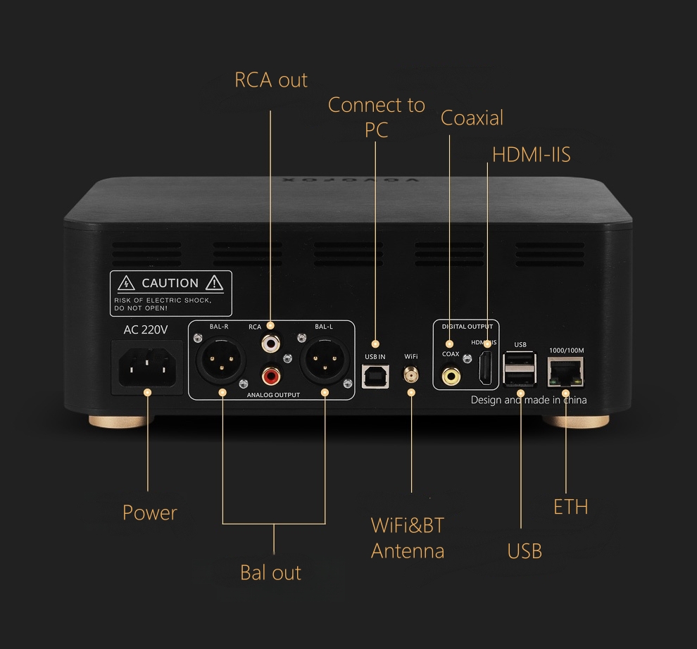 VOVOFOX-HiFi  Lossless Music P - Audio Without Music ulasan dan harga