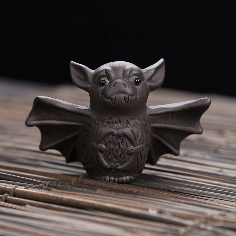 Loveliness Bat Puer Tea Pet Zi - Ocarina Ceramic ulasan dan harga