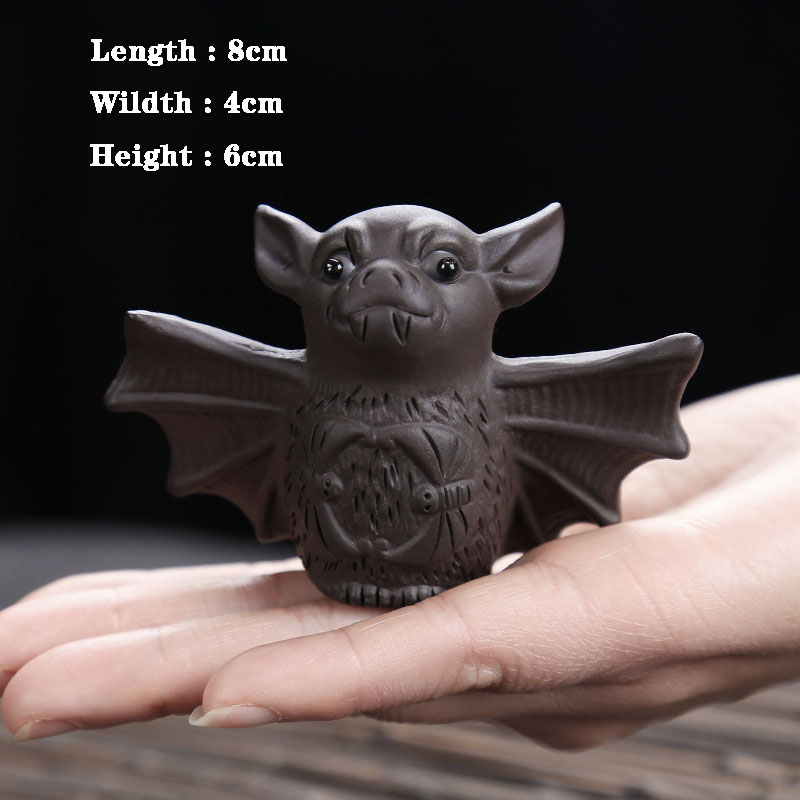 Loveliness Bat Puer Tea Pet Zi - Ocarina Ceramic ulasan dan harga