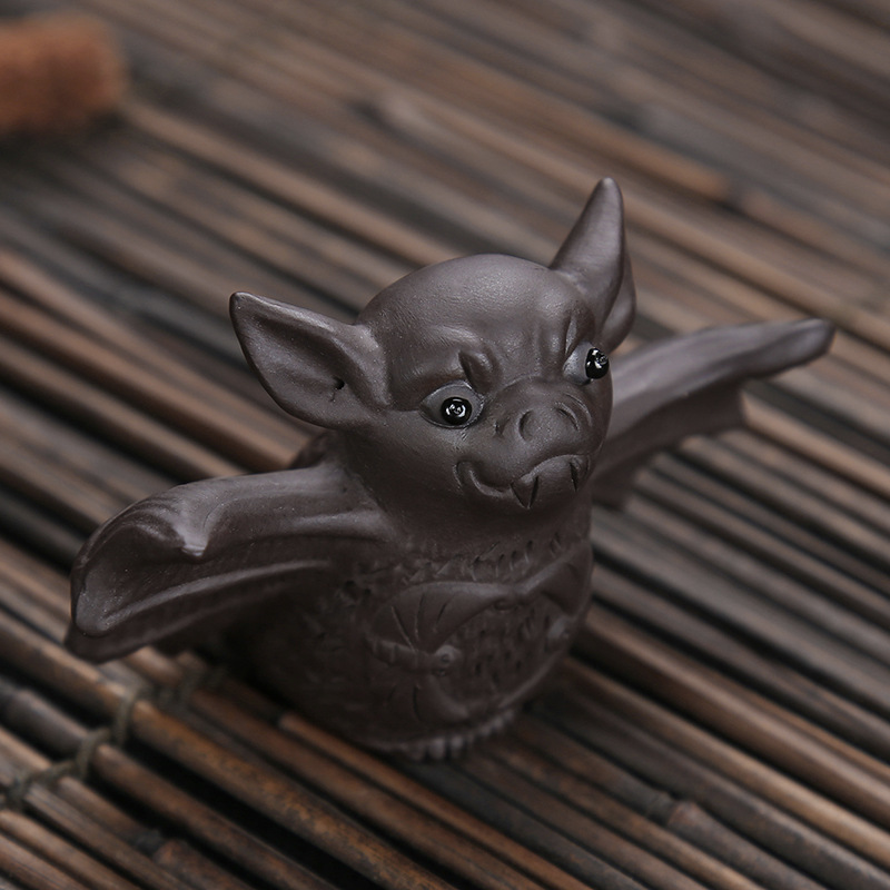 Loveliness Bat Puer Tea Pet Zi - Ocarina Ceramic ulasan dan harga