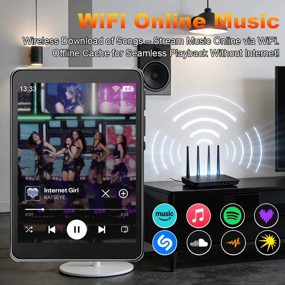 WiFi MP3 Player Andriod 10 Spo - Audio Music Download Free ulasan dan harga